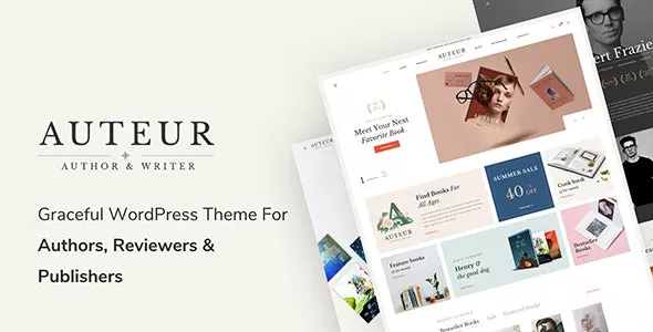 Auteur v4.7 - WordPress Theme for Authors and Publishers