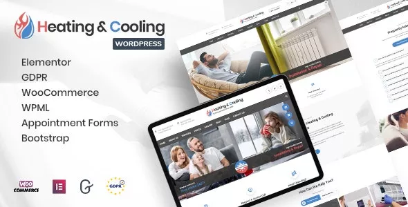 HeaCool v1.7 - Heating & Air Conditioning WordPress Theme