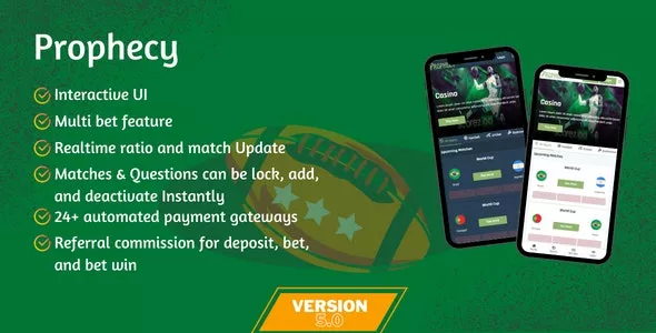 Prophecy v4.2.1 - An Online Betting Platform