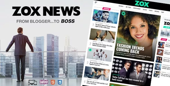 Zox News v3.14.1 - Professional WordPress News & Magazine Theme