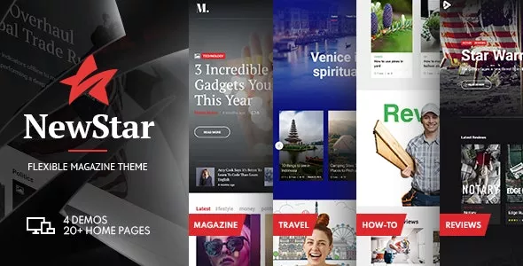 NewStar v1.3.0 - Magazine & News WordPress Theme
