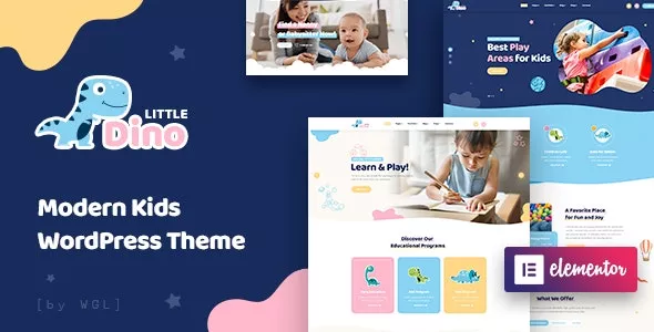 Littledino v1.2.5 - Modern Kids WordPress Theme