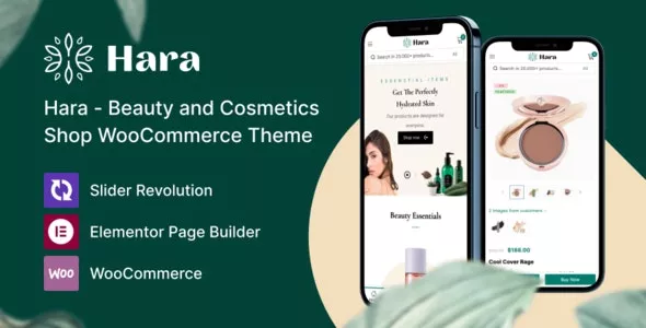 Hara v1.1.2 - Beauty and Cosmetics Shop WooCommerce Theme