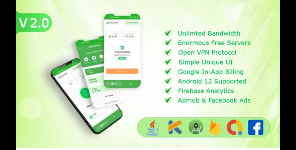 Liberty VPN v2.0 - Free & Unlimited VPN Service
