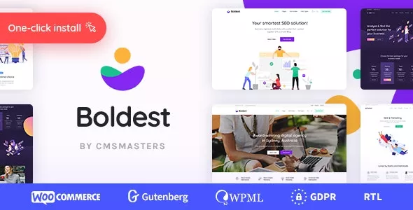 Boldest v1.0.4 - Consulting and Marketing Agency WordPress Theme