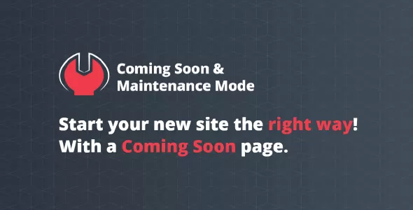 Coming Soon & Maintenance Mode PRO v6.48