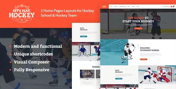 Let’s Play v1.1.6 – Hockey School & Winter Sports WordPress Theme