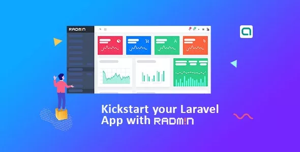 Radmin v3.2.0 - Laravel Admin Starter with REST API, User Roles & Permission