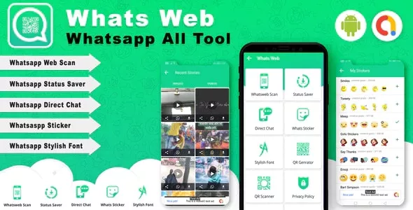 Android Whats Web v2.0 - Whatsapp All Tools App