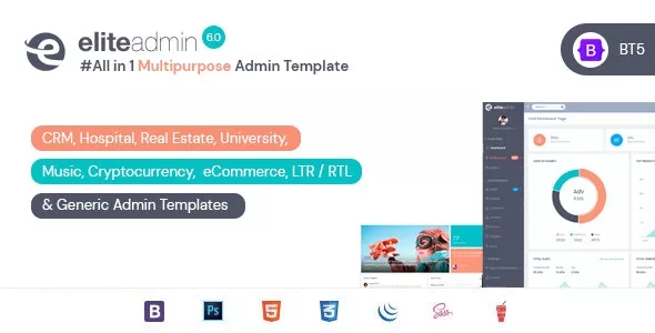 Elite Admin v6.0 - Bootstrap 5 Dashboard Template