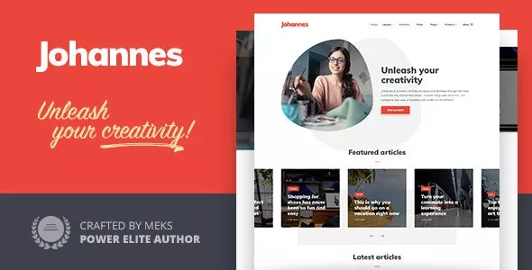 Johannes v1.3.3 - Personal Blog Theme for Authors and Publishers