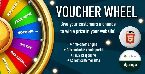 Voucher Wheel v1.0 - Engage and Give Prizes to Your Customers