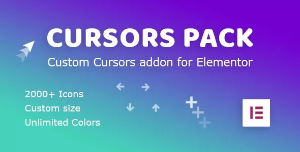Cursors Pack v1.0.3 - Addon for Elementor WordPress Plugin