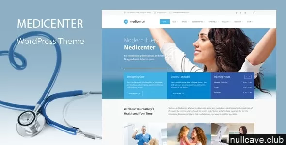 MediCenter v14.0 - Health Medical Clinic WordPress Theme