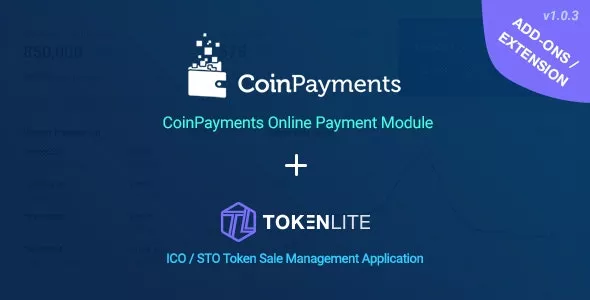 CoinPayments Pay Module for TokenLite v1.0.3 - Online Crypto Payment Addon