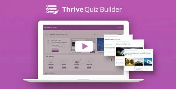 Thrive Quiz Builder v3.9 - WordPress Polls and Quizzes Plugin