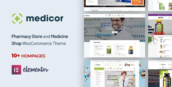 Medicor v1.7.3 - Medical Clinic & Pharmacy WooCommerce WordPress Theme