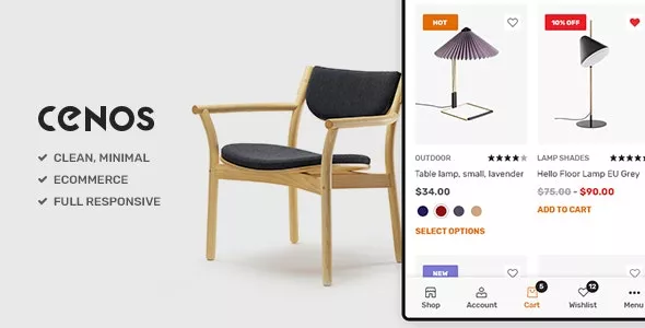 Cenos v1.1.5 – Modern Furniture WooCommerce Theme