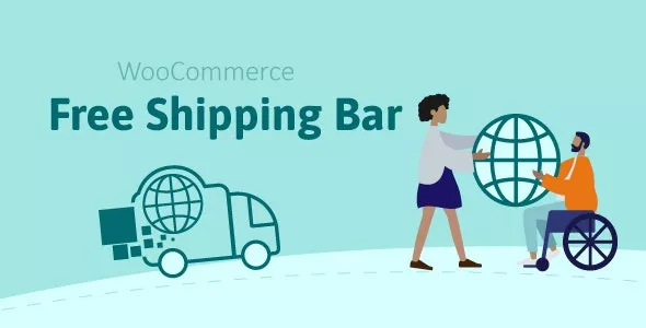 WooCommerce Free Shipping Bar v1.1.8 – Increase Average Order Value