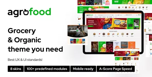 Agrofood v1.1.3 - Elementor WooCommerce WordPress Theme