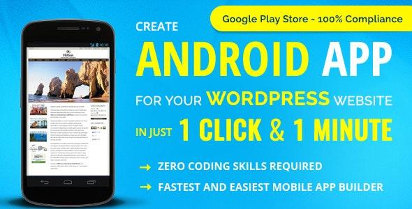 Wapppress v5.0.8 - Android Mobile App for any WordPress Website