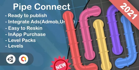 Pipe Connect v1.0 - Unity Game+Admob+iOS+Android