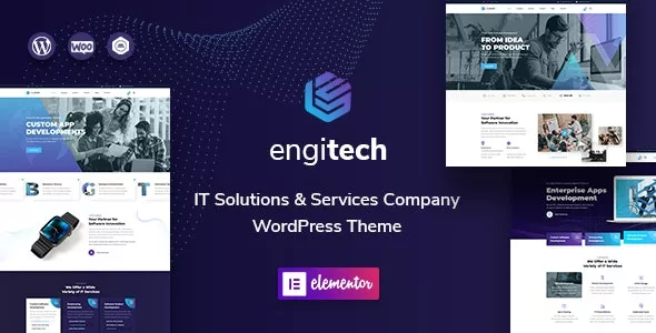 Engitech v1.4.2.1 - IT Solutions & Services WordPress Theme