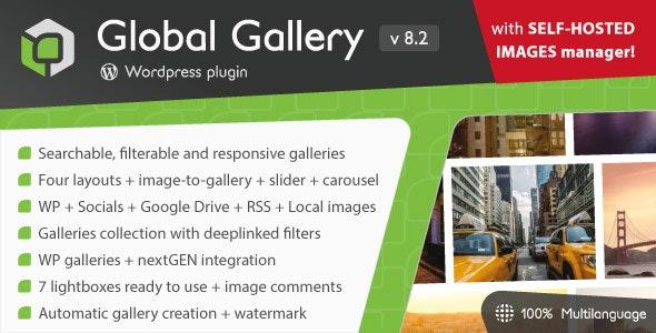 Global Gallery v8.2.2 - Wordpress Responsive Gallery