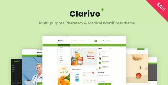 Clarivo v1.5.6 - Pharmacy and Medical WordPress Theme