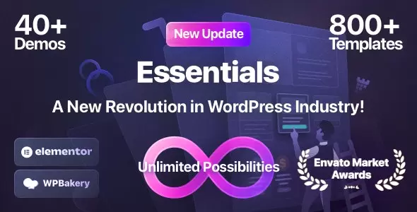 Essentials v2.1.3 – Multipurpose WordPress Theme