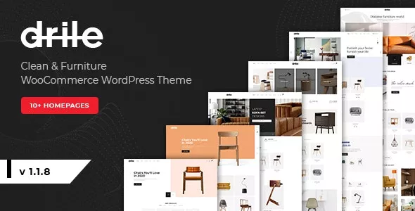Drile v1.1.8 – Furniture WooCommerce WordPress Theme