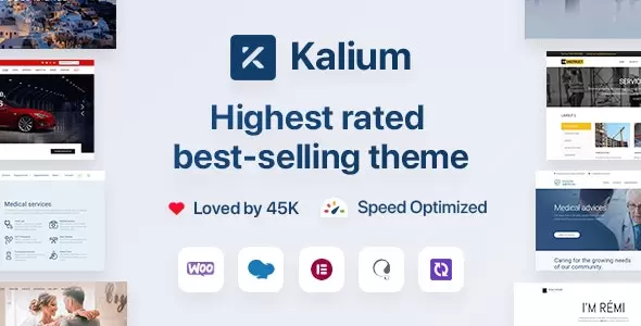 Kalium v3.7 - Creative WordPress Theme for Professionals