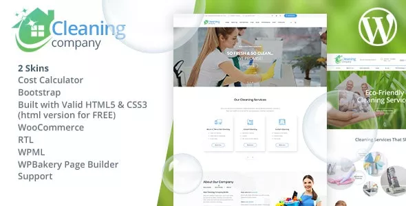 Cleaning Services v2.2 - Cleaning Services WordPress Theme + RTL