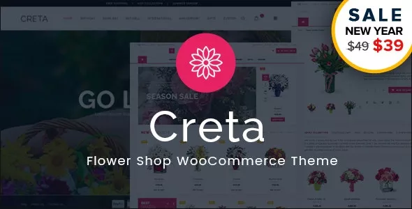 Creta v5.8 - Flower Shop WooCommerce WordPress Theme