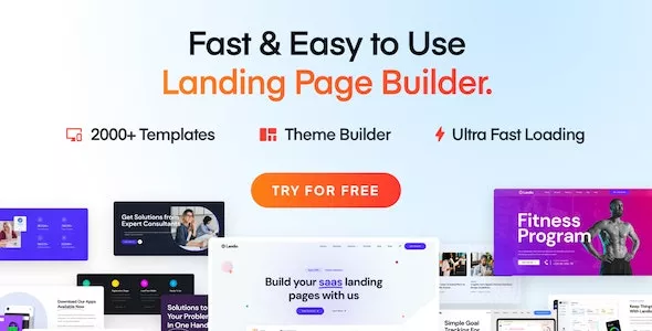 Landio v1.2.10 - Multi-Purpose Landing Page WordPress Theme