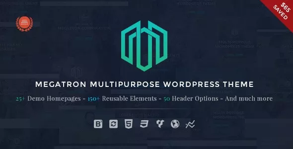 Megatron v3.9 - Responsive MultiPurpose WordPress Theme