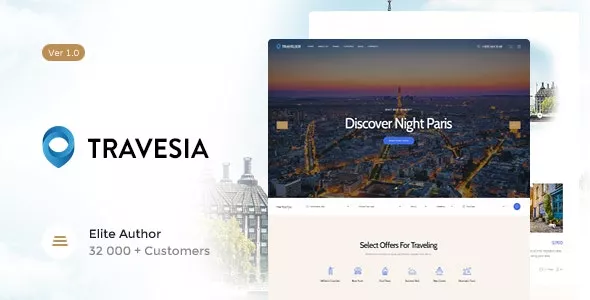 Travesia v1.1.6 - A Travel Agency and Booking WordPress Theme