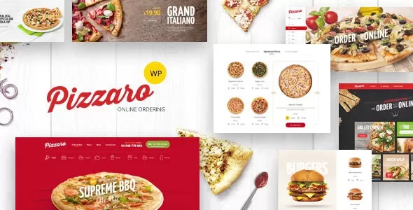 Pizzaro v1.3.10 – Fast Food & Restaurant WooCommerce Theme