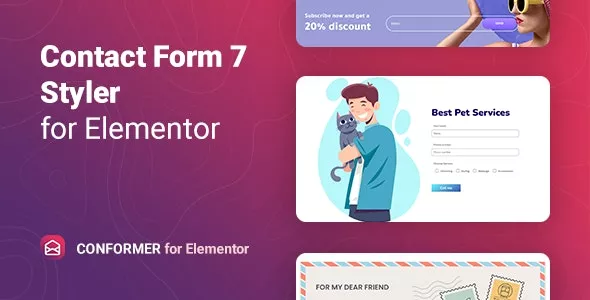 ConFormer v1.0.0 – Contact Form 7 Styler for Elementor
