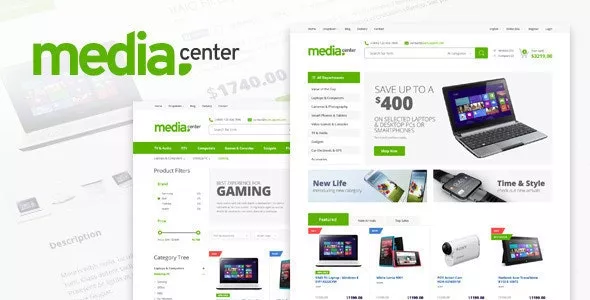 MediaCenter v2.7.19 - Electronics Store WooCommerce Theme