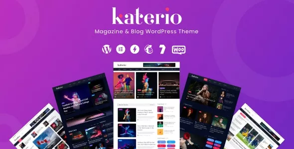 Katerio v1.1 - Magazine & Blog WordPress Theme