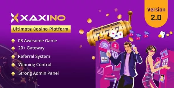 Xaxino v1.2 - Ultimate Casino Platform
