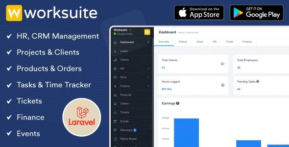 WORKSUITE v5.2.2 - HR, CRM and Project Management
