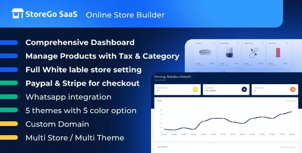 StoreGo SaaS v3.2 - Online Store Builder