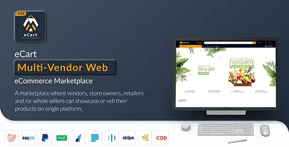 eCart Web v1.0.9 - Multi Vendor eCommerce Marketplace
