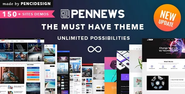 PenNews v6.6.3 - Multi-Purpose AMP WordPress Theme