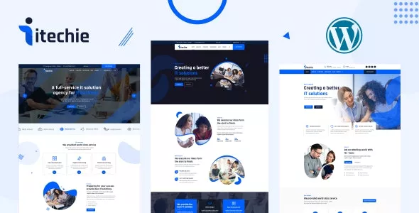 Itechie v1.0.5 - IT Solutions and Services WordPress Theme