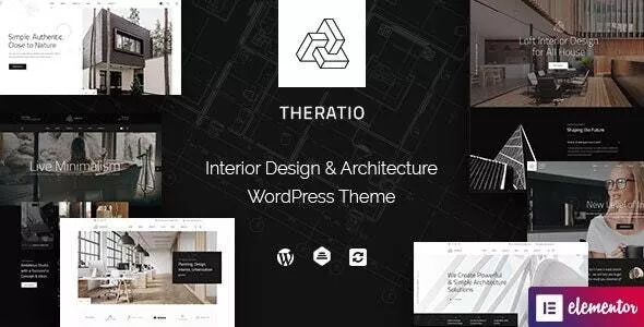Theratio v1.1.12 - Architecture & Interior Design Elementor WordPress Theme