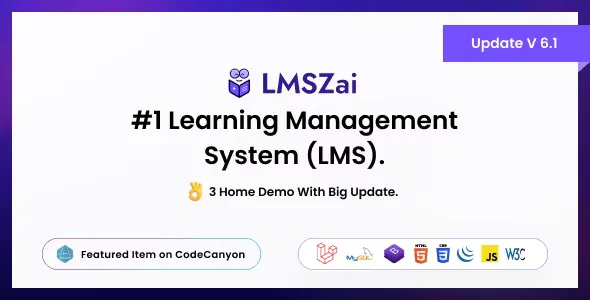 LMSZAI v4.4 - LMS | Learning Management System (Saas)