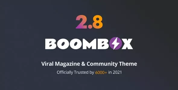 BoomBox v2.8.6 - Viral Magazine WordPress Theme